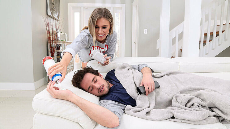 [MyGirlLovesAnal] - Natural Tits Anya Olsen Gets Fucked by Tyler Nixon on the Couch - Tyler Nixon - Anya Olsen