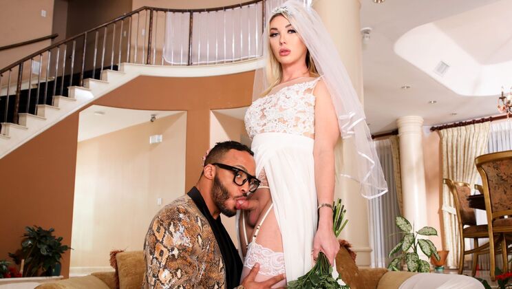 [GenderXFilms] - Interracial Sex with Trans Bride Aubrey Kate - Aubrey Kate - Dillon Diaz