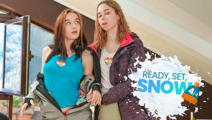 [ClubSweethearts] - Snow Day Lesbian Fun with Erika and Alice - Erika Mori - Alice Flore