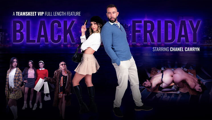 [TeamSkeetVIP] - MMF Threesome: Black Friday with MILFs & Petite Girls