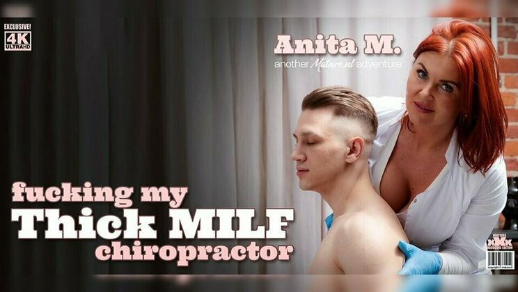 [Mature.nl] - Anita, The Curvy Chiropractor, Gives Blowjobs