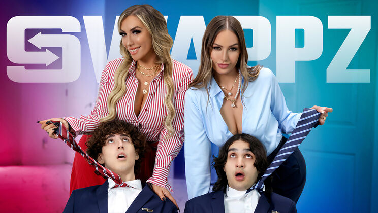 [MomSwap] - Hairy and Hot: Desiree Dulce & Mia James in Action