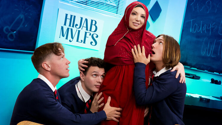 [HijabMylfs] - Facial Finale: A Woman's Pleasure - Rion King - Kiki Daire - Josh Rivers - Axel Haze