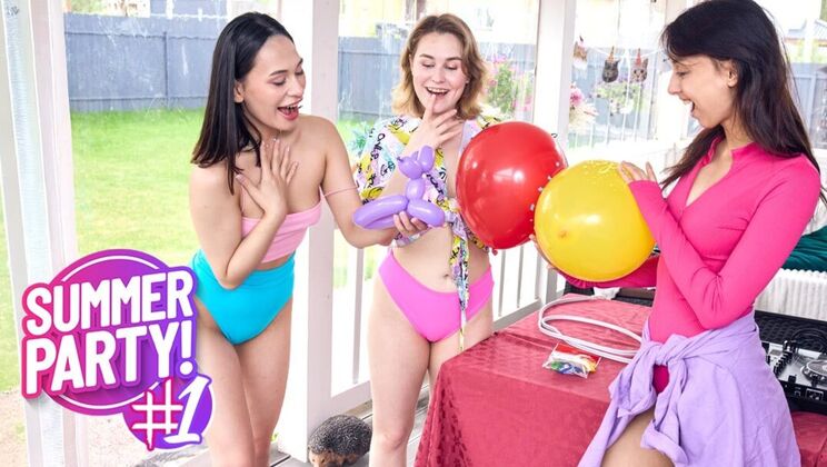 [ClubSweethearts] - Iris Murai & Friends in a Hot Masturbation Session - Iris Murai - Roxy Muray - Ashly Rabbit